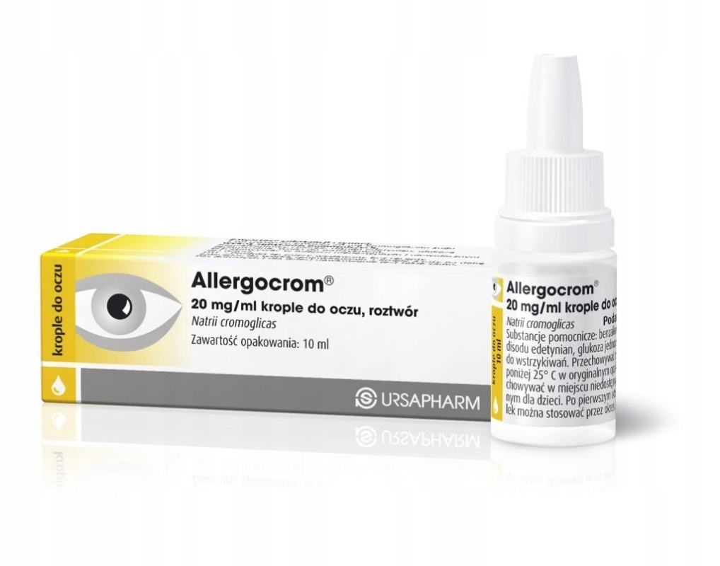 Allergocrom krople do oczu 20 mg/ml, roztwór 10 ml