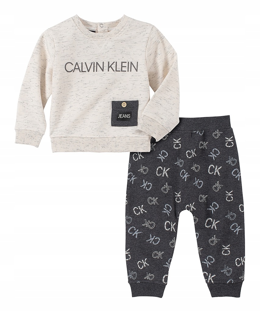 Calvin Klein dres chlopiec 9-12 mies
