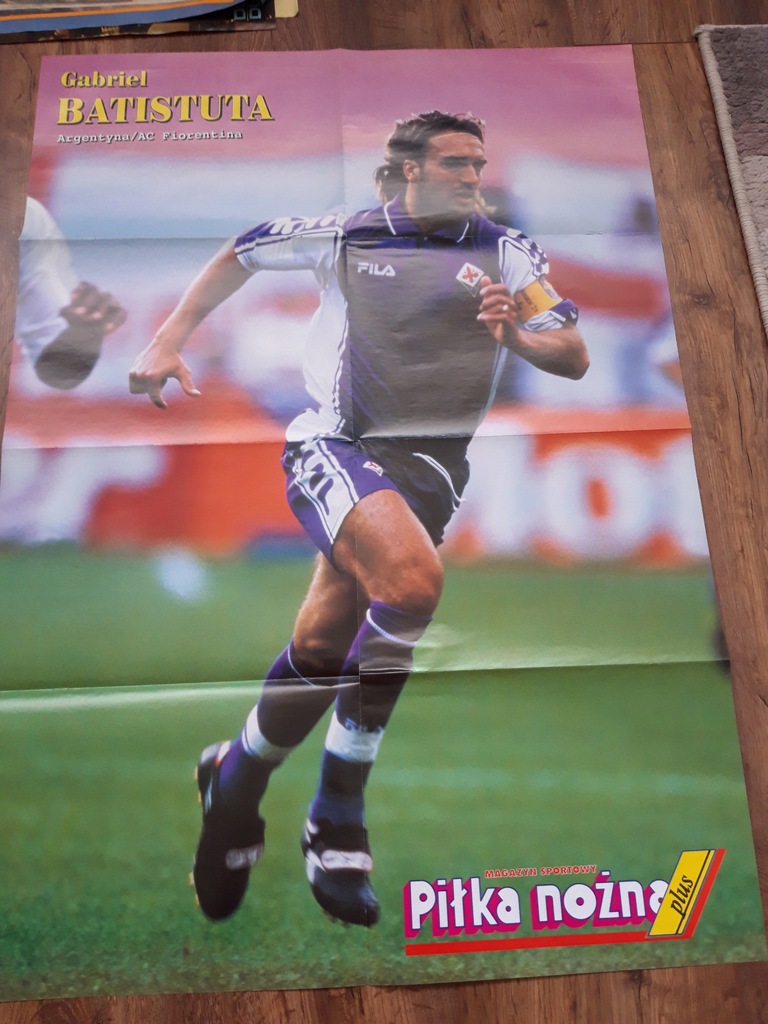 Plakat Gabriel Batistuta & Michael Owen