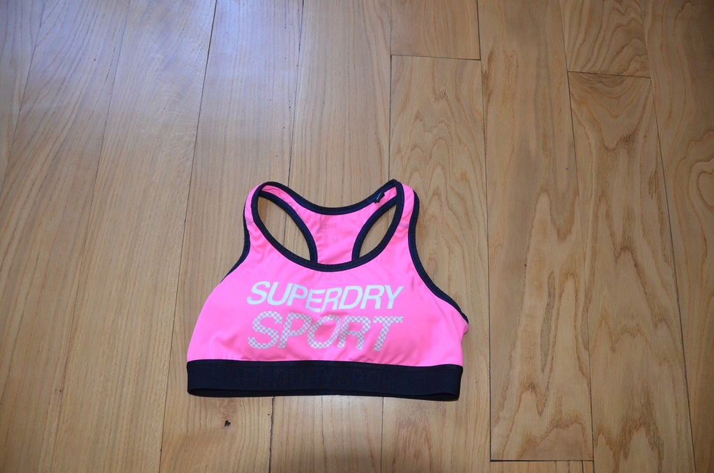 biustonosz sportowy, siłownia, Superdry, M fit