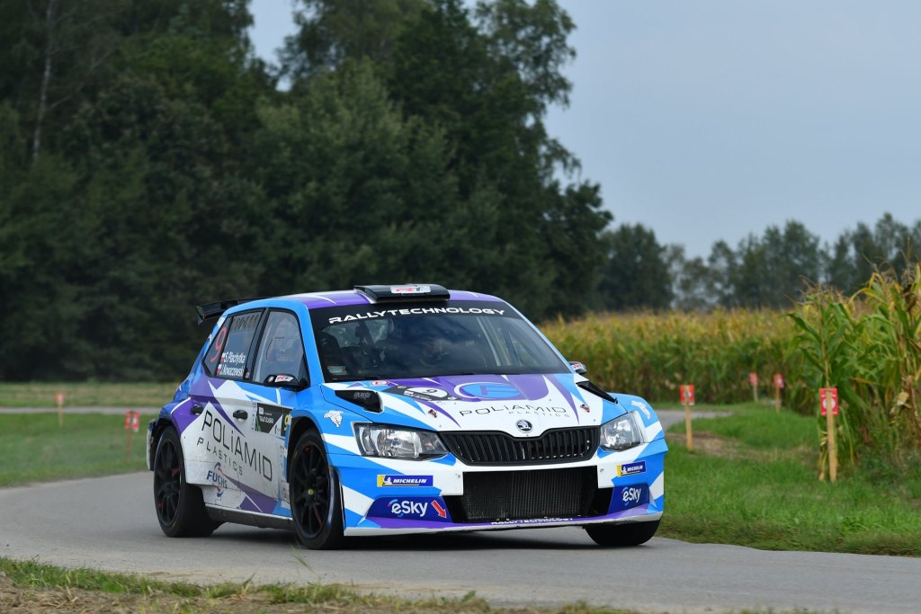 PRZEJAZD Z SYLWESTER PŁACHYTKA SKODA FABIA R5 RSMP