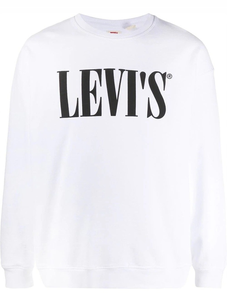 LEVI'S MĘŻCZYZN BIAŁY BLUZY XL INT