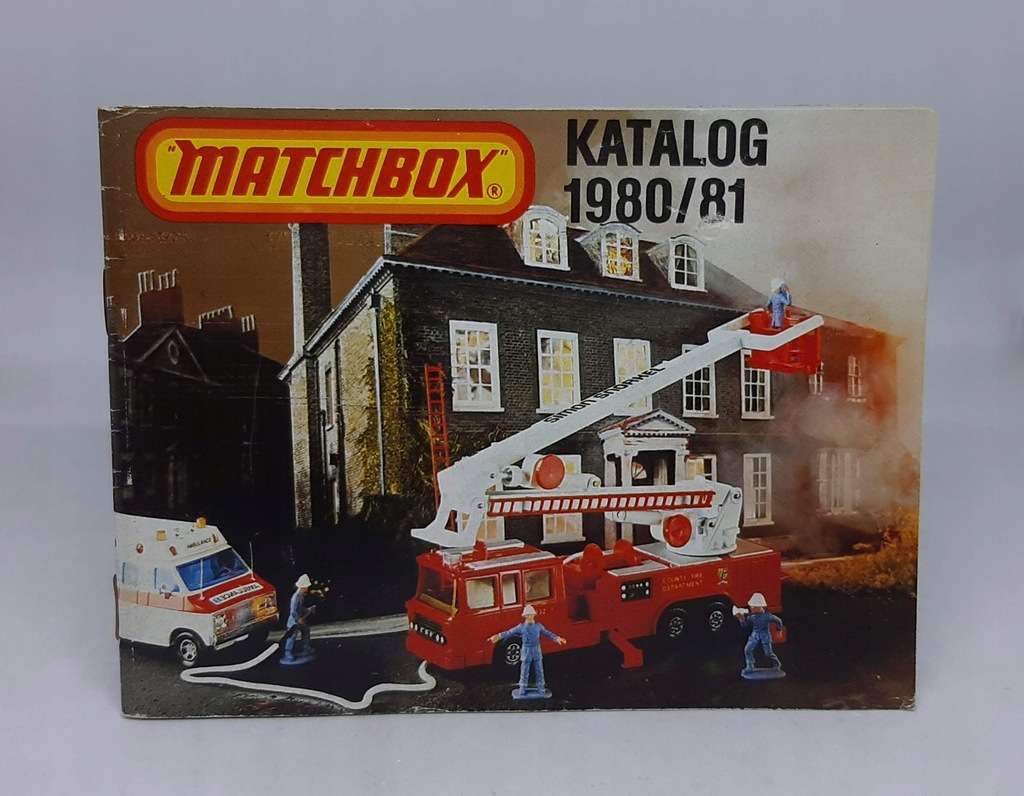MATCHBOX KATALOG 1980/81 - WERSJA NIEMIECKA