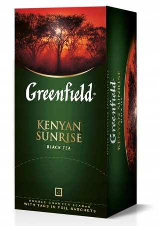 Herbata Greenfield Kenyan Sunrise 25x2g - 9870914801 - oficjalne ...