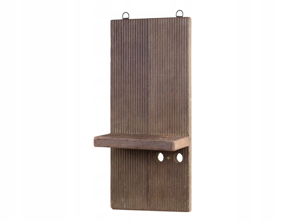 PÓŁKA ŚCIENNA ZE STARYCH DESEK GRIMAUD CHIC ANTIQUE 51 CM