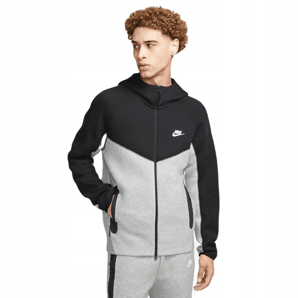 NIKE Bluza Męska Sportswear Tech Fleece Windrunner L