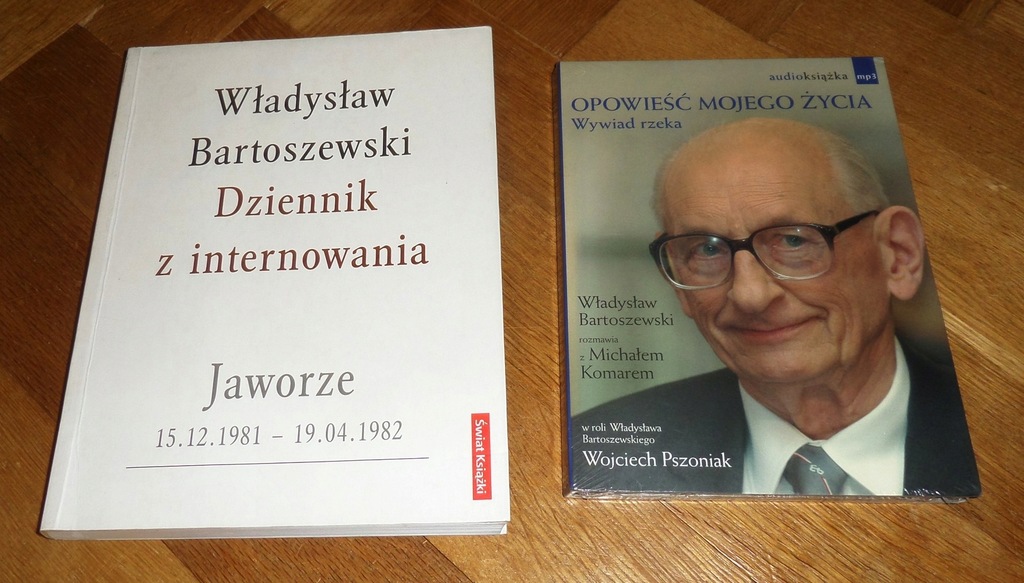BARTOSZEWSKI Opowieść mojego życia audiobook PSZONIAK + gratis książka WOŚP
