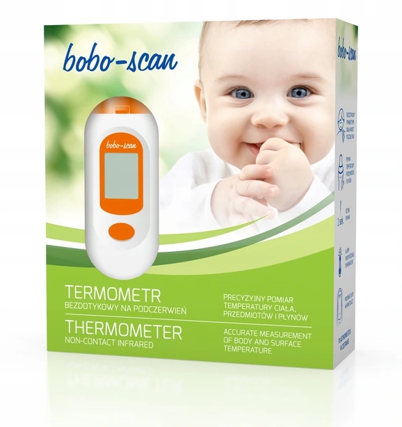 Termometr dziecięcy Bobo-scan - bezdotykowy