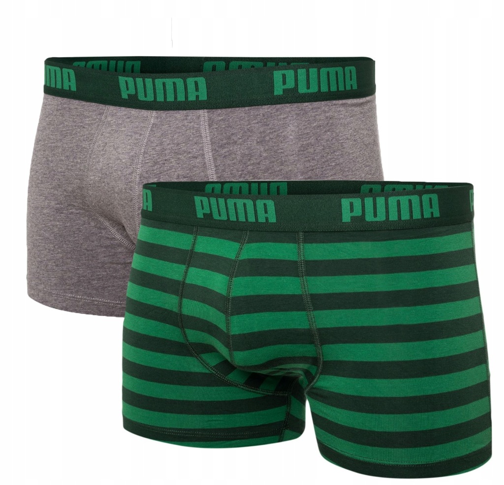 PUMA 906518-04 szare/zielone BOXERKI R.L