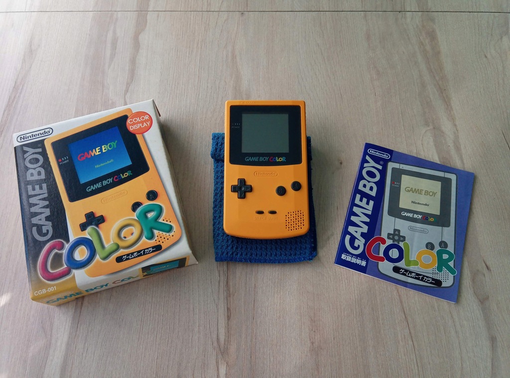 Game Boy Color Pudelko + Gry