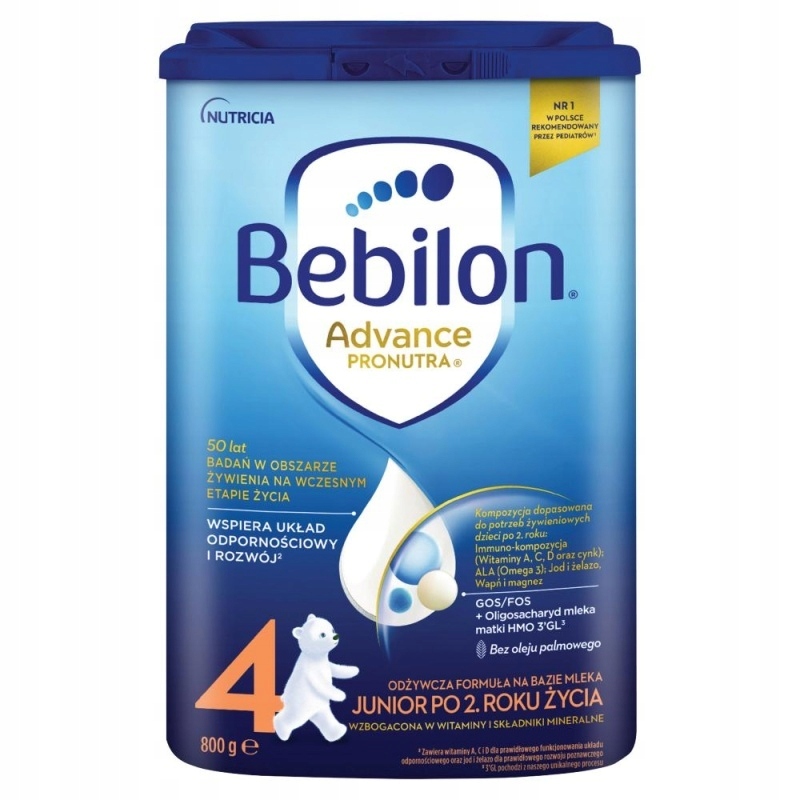 Bebilon 4 Advance Pronutra Junior, mleko 24+, 800g