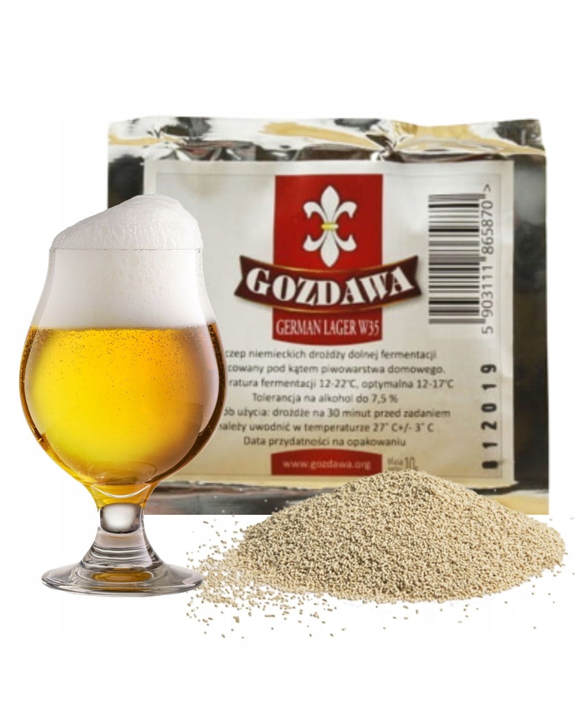 Gozdawa Drożdże Piwowarskie GERMAN LAGER SUCHE