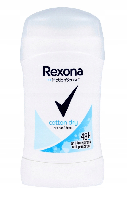 REXONA MOTIONSENSE Antyperspirant w sztyfcie COTTON DRY 40 ml