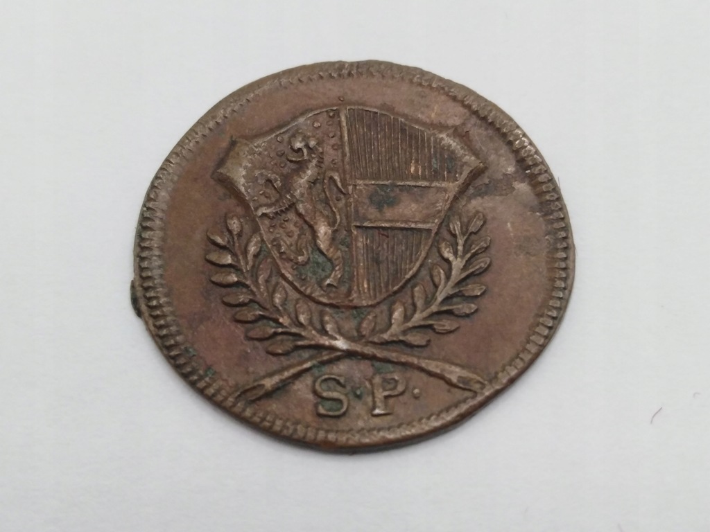 Moneta 2 pfennig 1798 Salzburg Austria