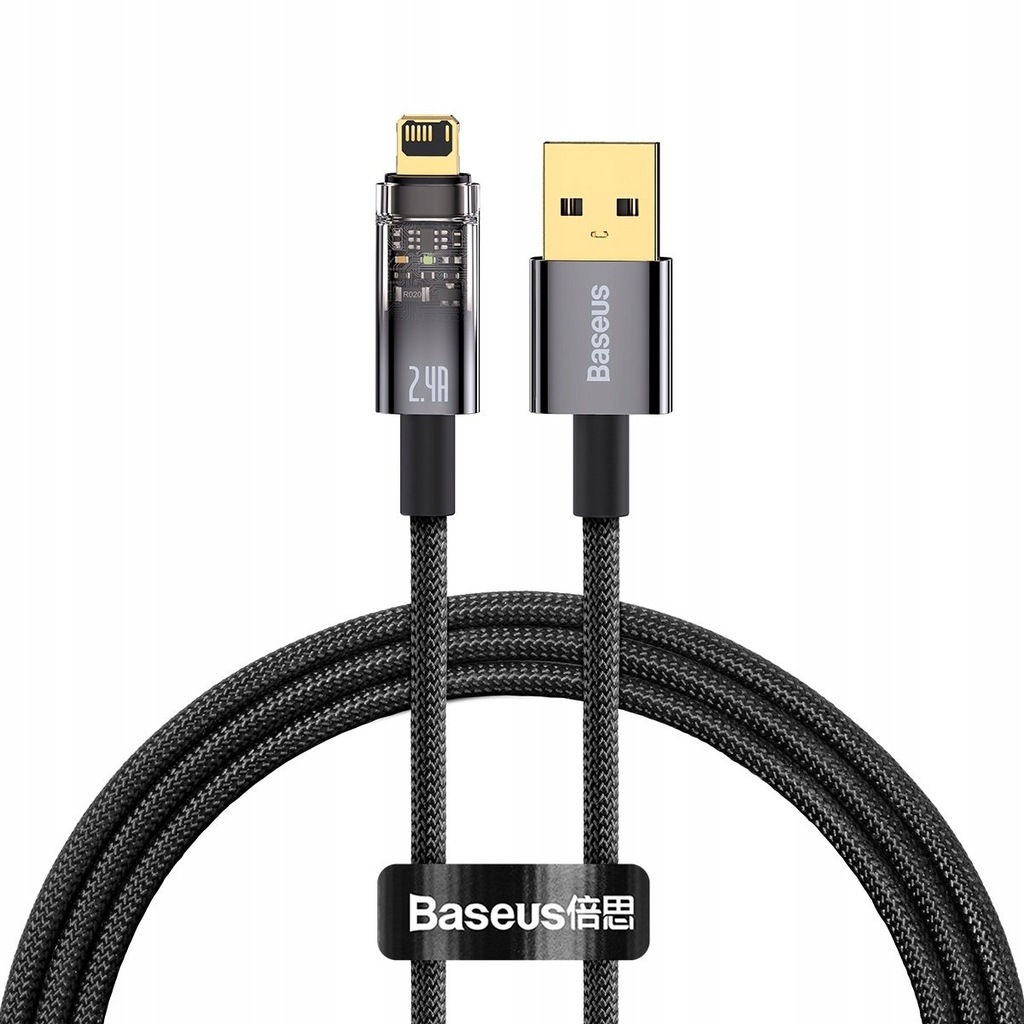 Baseus kabel przewód USB - Lightning 2,4A 1 m