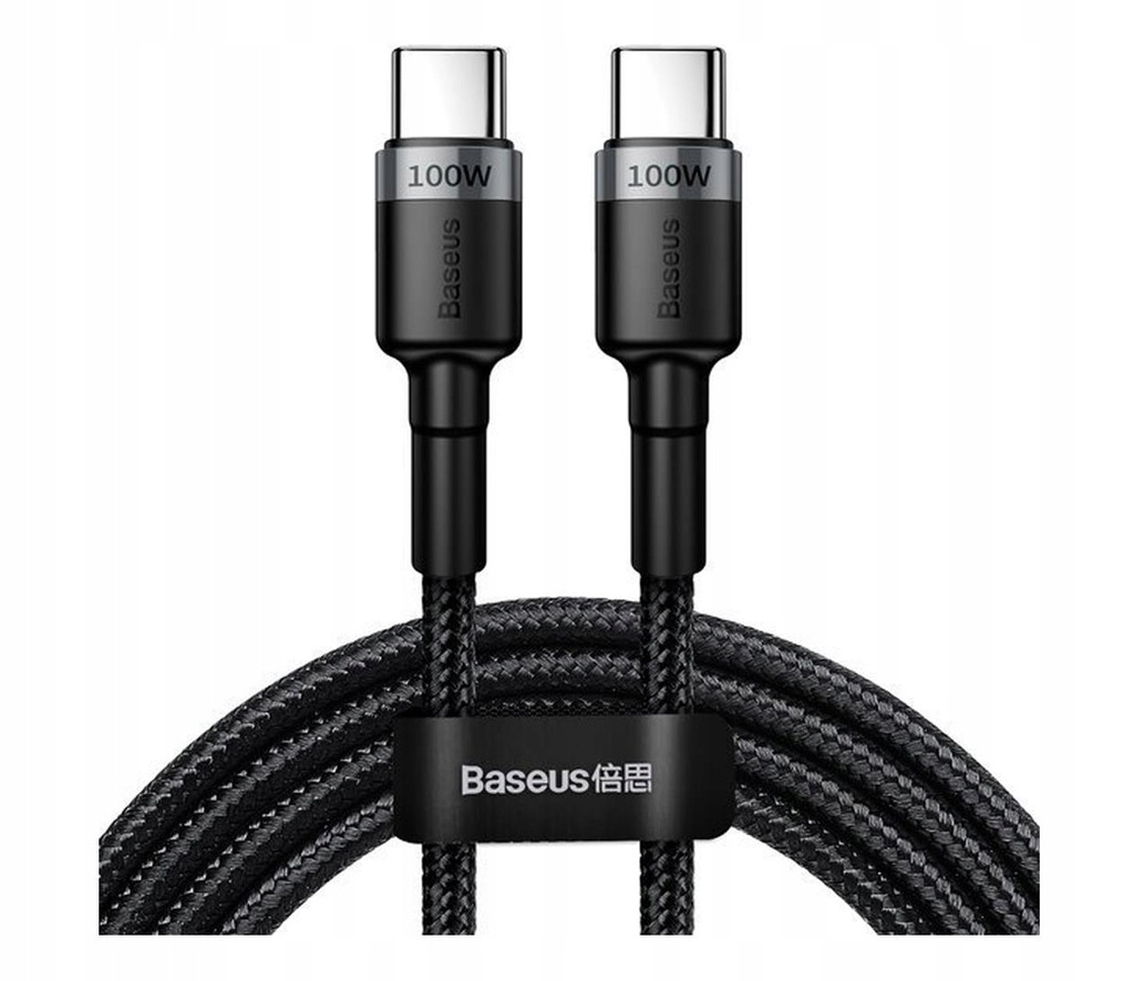 Kabel Baseus USB-C - USB-C (PD 100W, 2m)