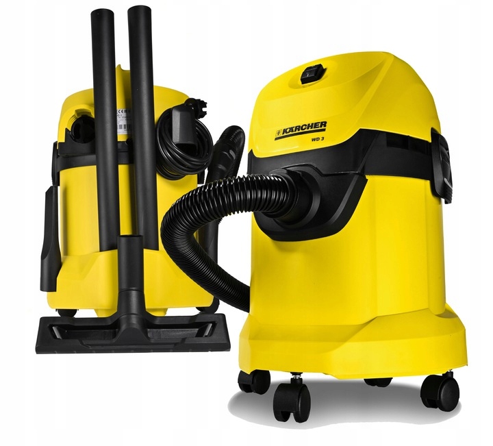 Купить МОЩНЫЙ ПРОМЫШЛЕННЫЙ ПЫЛЕСОС KARCHER WD3 TURBO XXXL: отзывы, фото, характеристики в интерне-магазине Aredi.ru