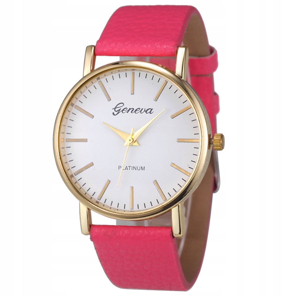 Zegarek damski Geneva różowy