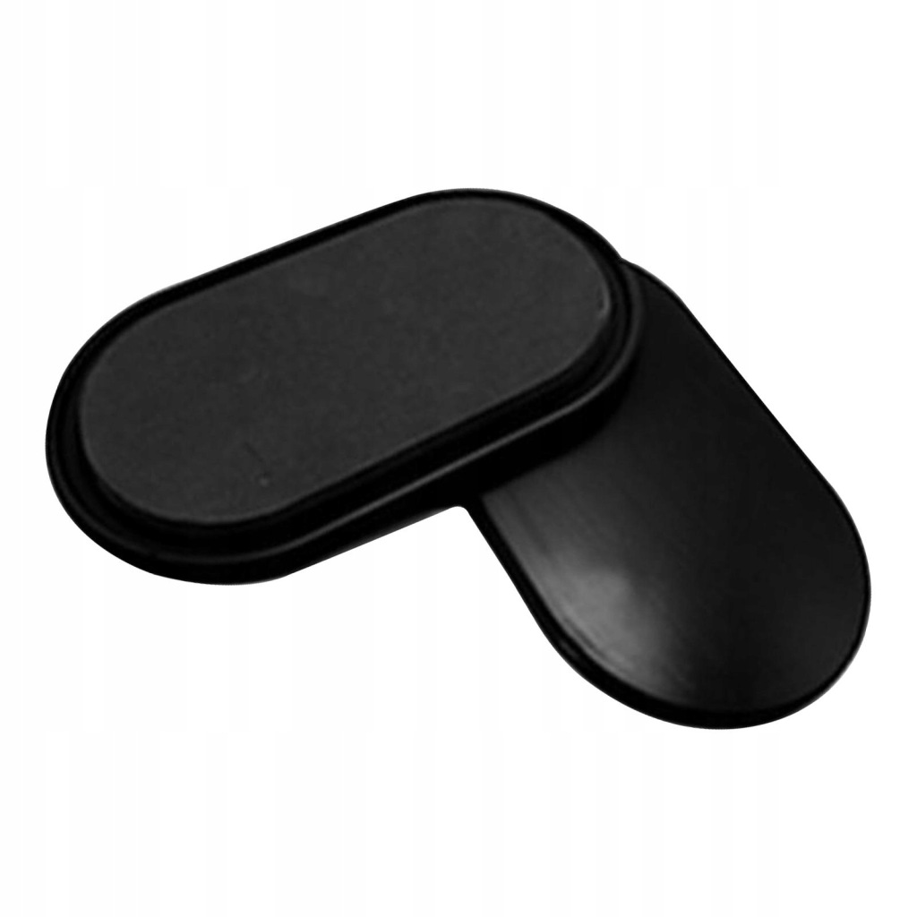 Yoga Knee Pad Gliding Discs Training Equipment Core Slider Gym Black