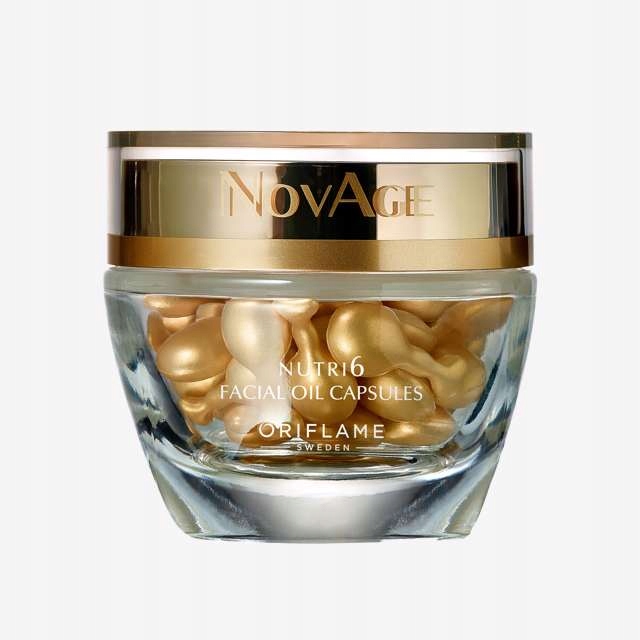 ORIFLAME KAPSUŁKI DO TWARZY NOVAGE NUTRI6