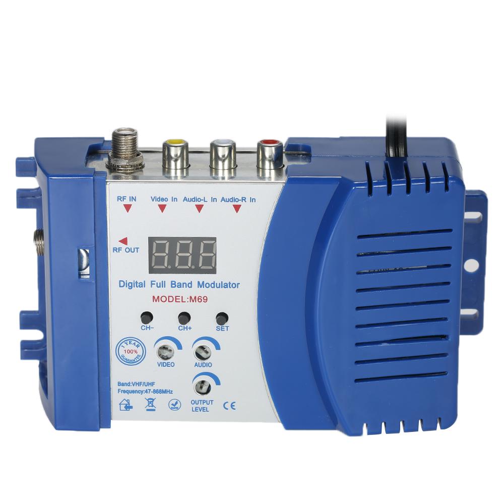 KOMPAKTOWY MODULATOR RF AC230V CYFROWY M69 12135387480 oficjalne
