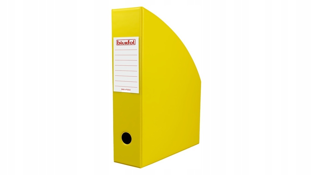 Pojemnik na dokumenty A4/70 żółty Biurfol