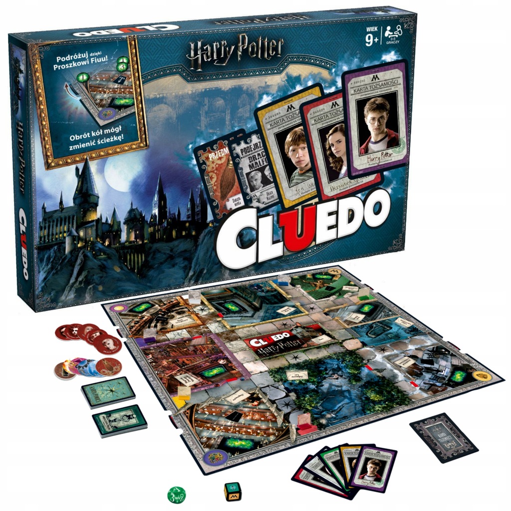 Купить CLUEDO ГАРРИ ПОТТЕР ДЕТЕКТИВ НАСТОЛЬНАЯ ИГРА: отзывы, фото, характеристики в интерне-магазине Aredi.ru