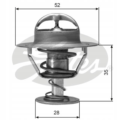 TERMOSTAT GATES TH04382G1