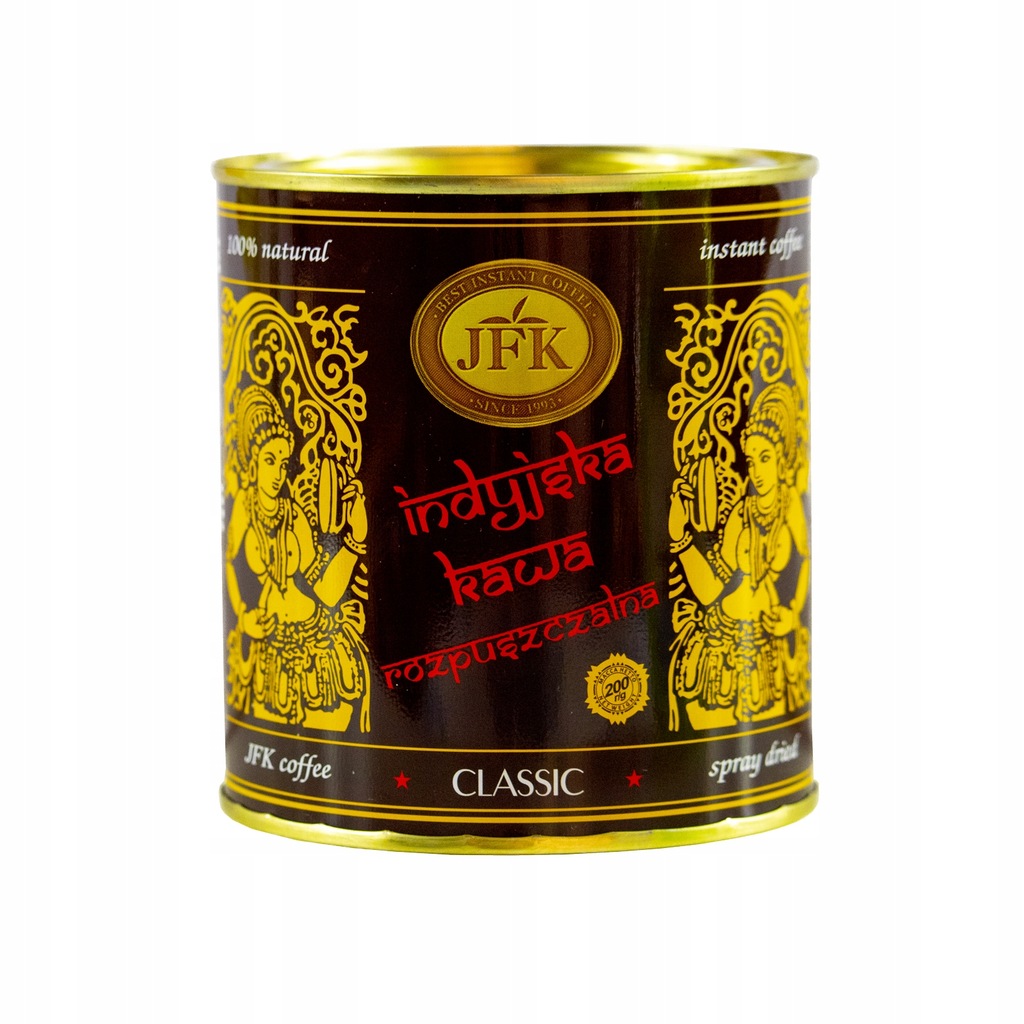 JFK Instant Coffee CLASSIC Indyjska kawa 100g 11005592704