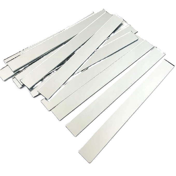 NUORUI LUSTRZANE ozdobne paski 50 sztuk 12,7 cm x 1 cm