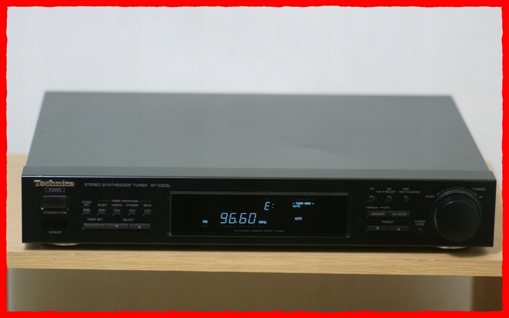 MIDI * Tuner radiowy Technics TUNER TECHNICS ST-X302L czarny