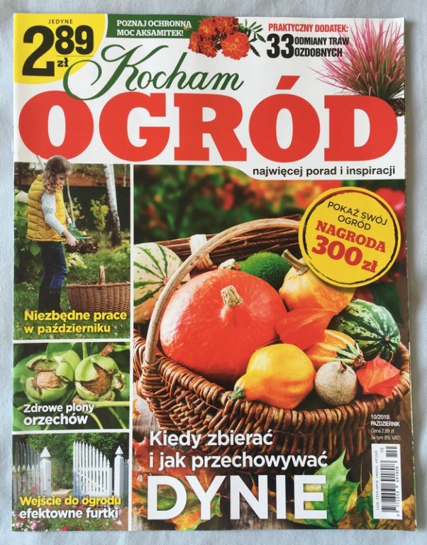 Kocham ogród Porady i inspiracje nr 10/2018