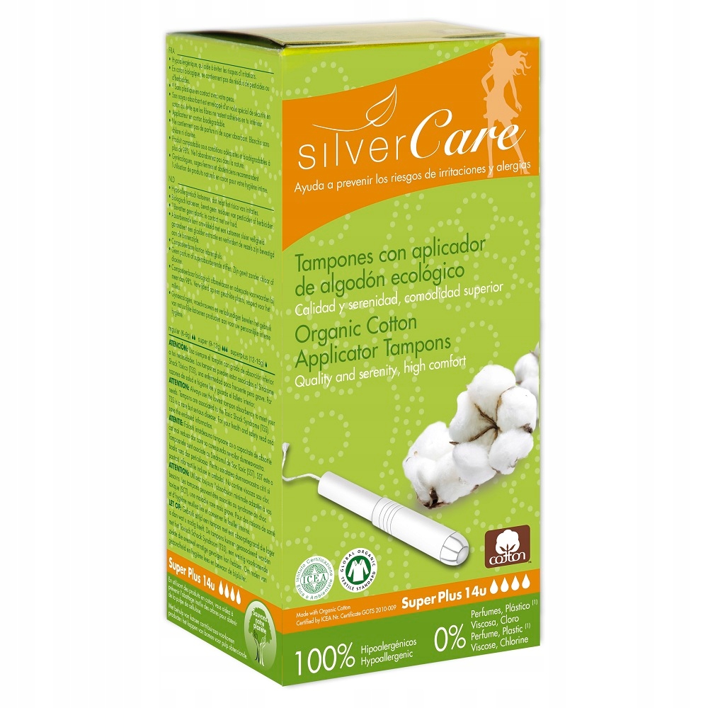 MASMI Silver Care tampony aplikator Super Plus