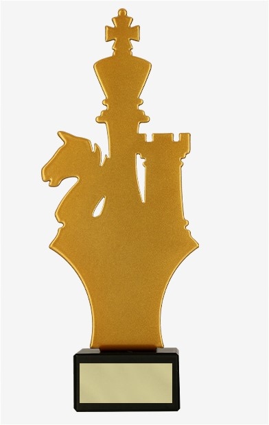 Statuetka figurka szachy 21 cm
