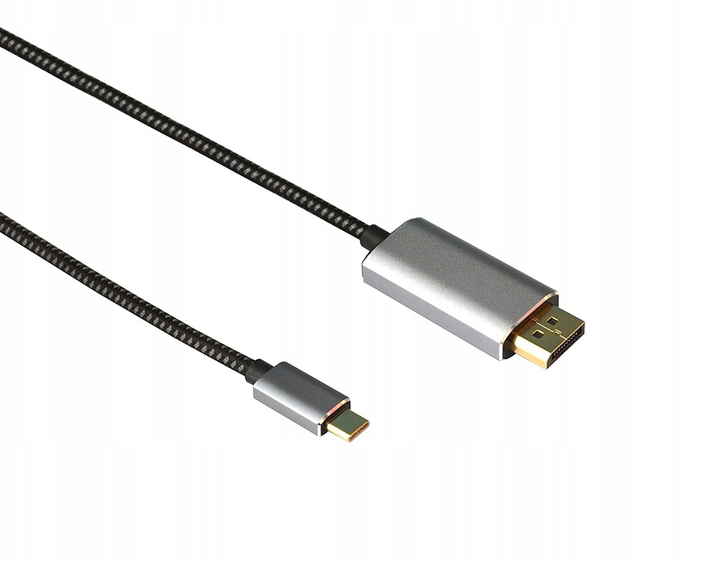 Kabel USB-C - DisplayPort 4K 60Hz FHD 144 HDR 50cm