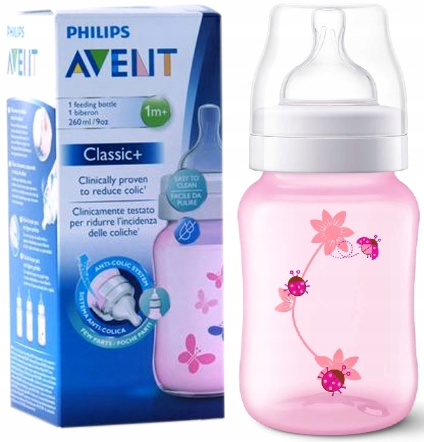 Купить AVENT ANTI-COLIC БУТЫЛОЧКА 260мл CLASSIC + соска: отзывы, фото, характеристики в интерне-магазине Aredi.ru