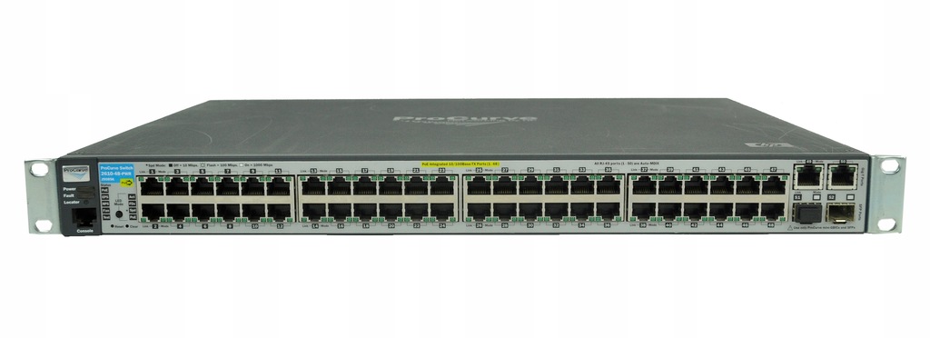 HP 2610-48-PWR J9089A 48-Port Fast Ethernet PoE Switch