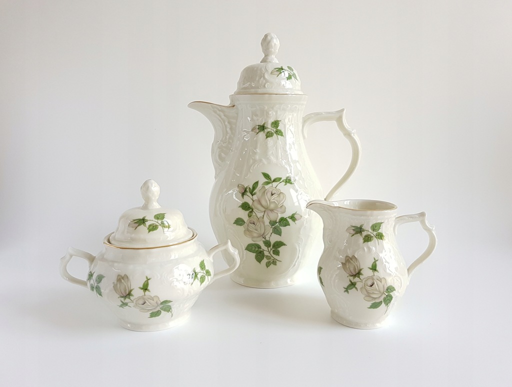 Rosenthal Sanssouci garnitur róża środek stołu