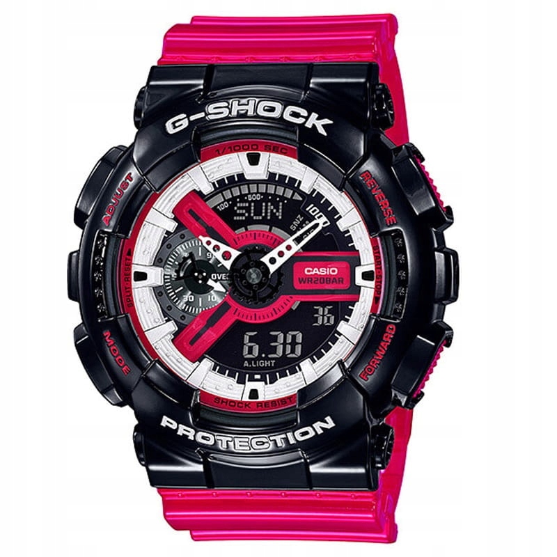 Zegarek damski Casio GA-110RB-1A Zestaw / SKLEP