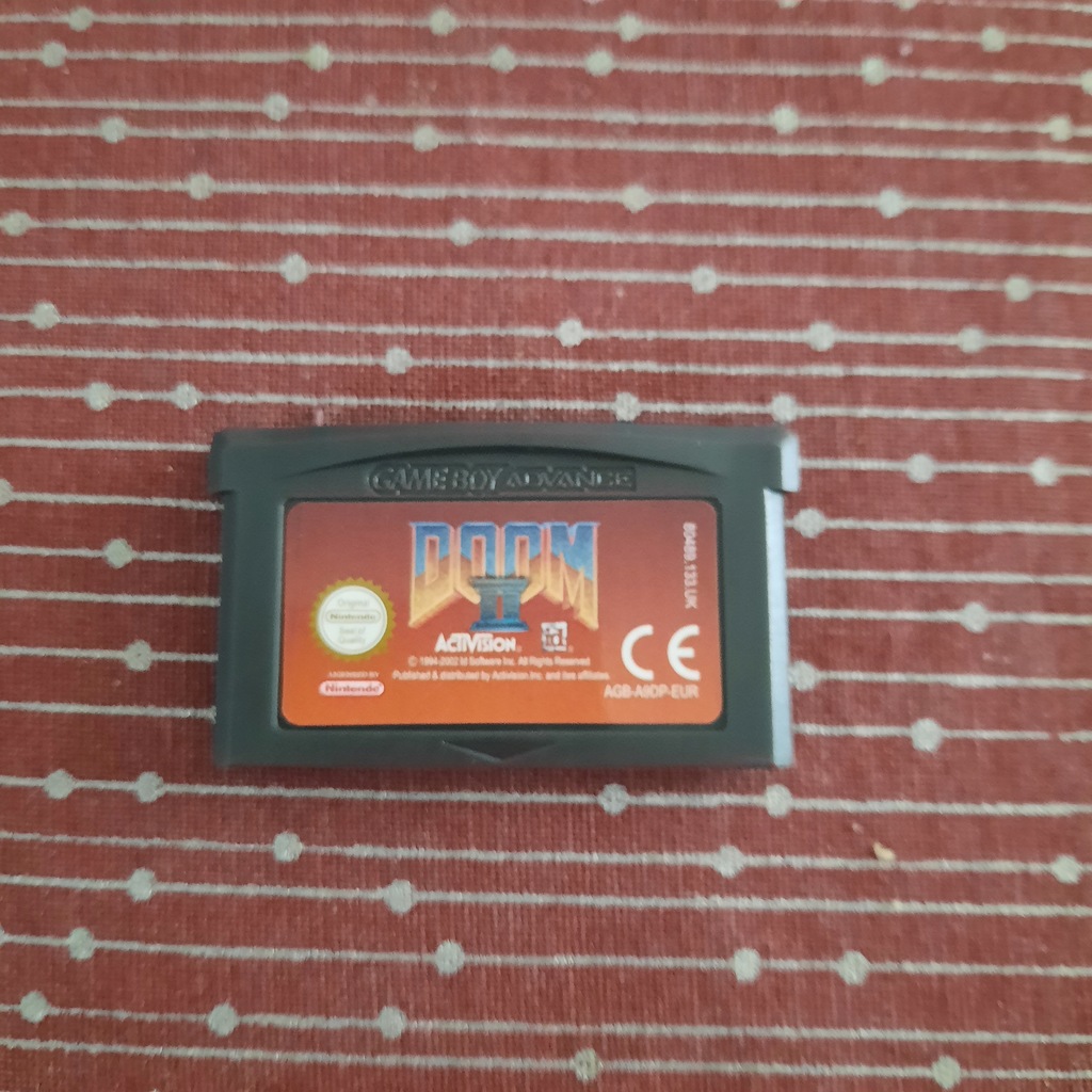 Gra Doom 2 Nintendo Game Boy Advance