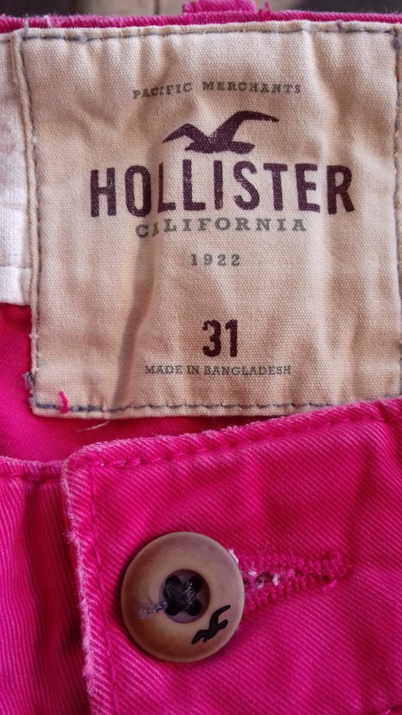 HOLLISTER SPODENKI MĘSKIE ROZMIAR; 31