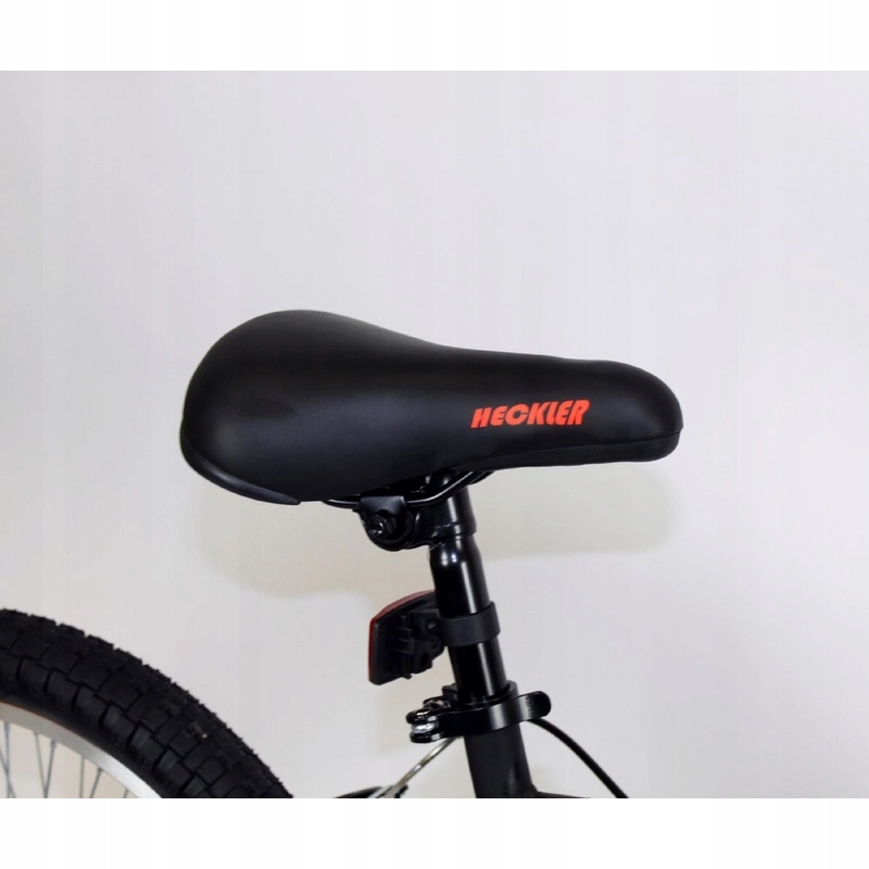 BMX Czarno-Czerwony Matowy Unisex Wyczynowy Pegi