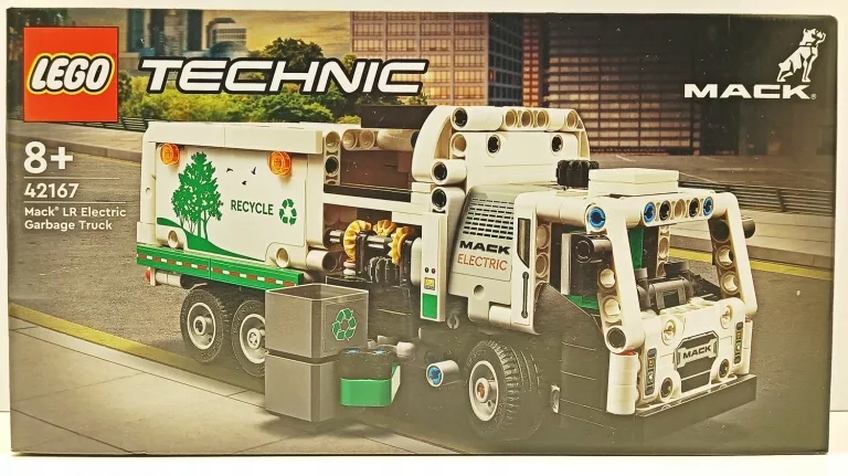 LEGO TECHNIC ŚMIECIARKA MACK LR ELECTRIC 42167