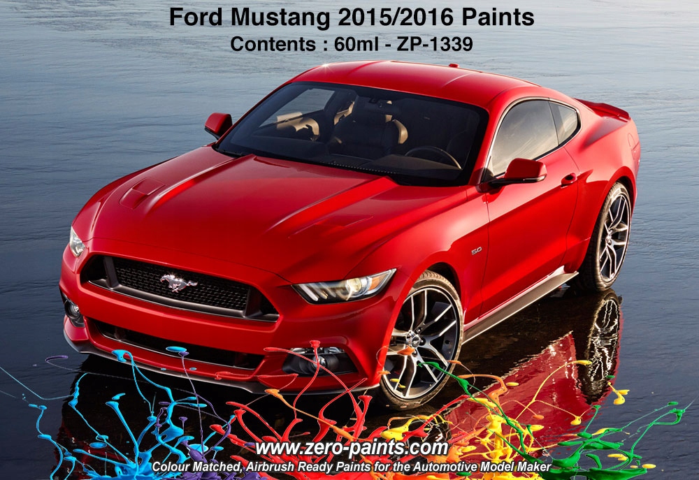 Farba Zero Paints 1339 Race Red Ford Mustang Shelb