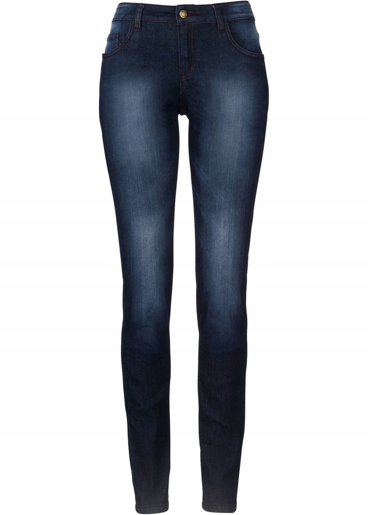 D439 BPC Wygodne jeansy SKINNY 44 pas: 94-102 cm