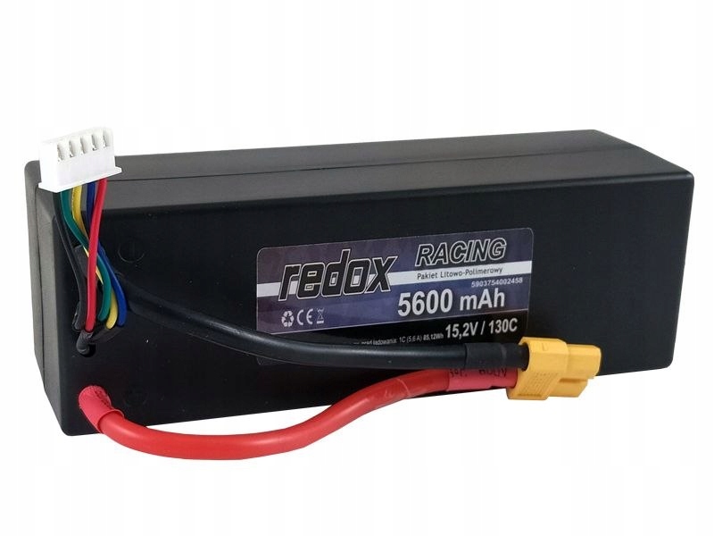 Redox HV 5600 mAh 15,2V 130C XT-60 Racing Hardcase