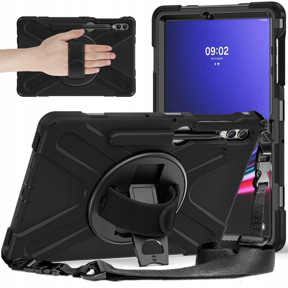 ETUI PANCERNE DO SAMSUNG GALAXY S9 FE+ / S9+ / S8+ / S7+ OBUDOWA Z PASKIEM
