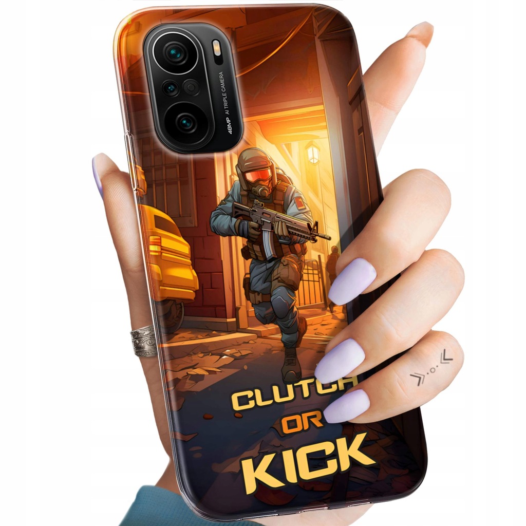 ETUI DO XIAOMI POCO F3 / F3 PRO WZORY CS GO COUNTER-STRIKE OBUDOWA CASE