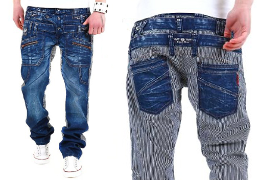 Spodnie Jeans CIPO BAXX CLUB double Jesień