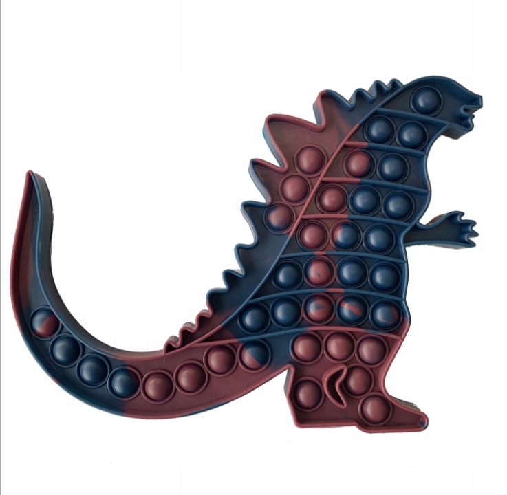 Push Bubble Pop It Fidget Toy - Godzilla